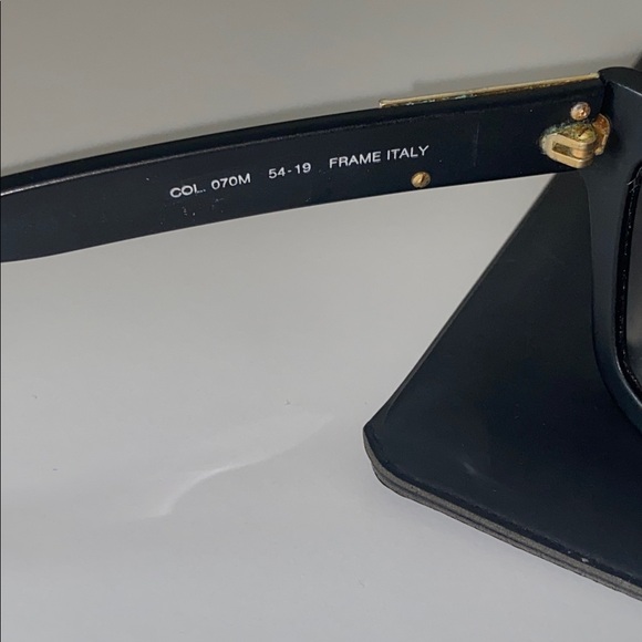 Police Matte Black Aviator Sunglasses Eastern States gold logo etching unisex - Picture 8 of 10